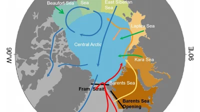 Distinct Impacts of Increased Atlantic and Pacific Ocean Heat Transport on Arctic Ocean Warming and Sea Ice Decline featured image