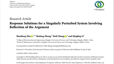 Response Solutions for a Singularly Perturbed System Involving Reflection of the Argument featured image